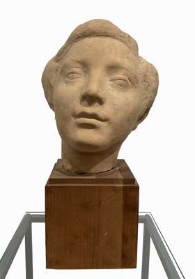 Woman's face - Calvani Bruno